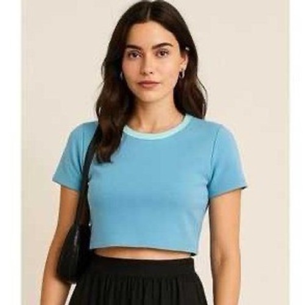 House of Harlow 1960 Crop Knit Top Size XS